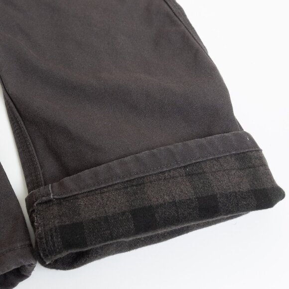 Filson Flannel Lined Dry Tin Pants Mens 30x30 Raven Dark Heavyweight Heritage - Picture 4 of 16